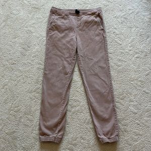 RSQ Boys tan jogger pants tan Size Large